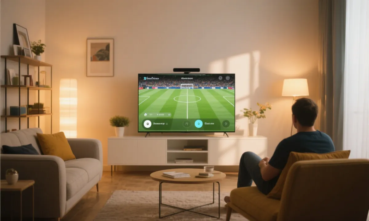 世界杯直播观看场景示意图